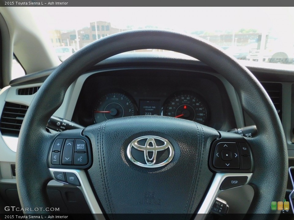 Ash Interior Steering Wheel for the 2015 Toyota Sienna L #142873693