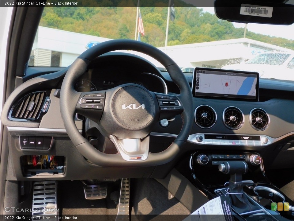 Black Interior Dashboard for the 2022 Kia Stinger GT-Line #142875235