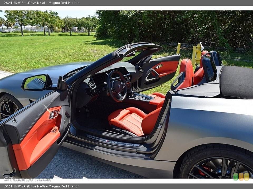 Magma Red Interior Front Seat for the 2021 BMW Z4 sDrive M40i #142882351