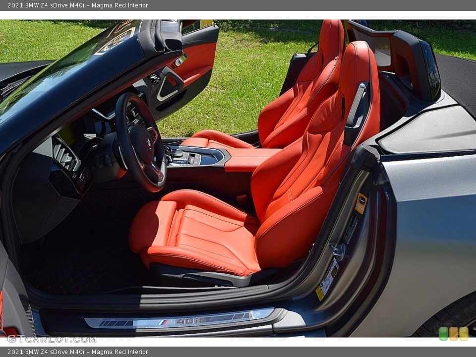 Magma Red Interior Photo for the 2021 BMW Z4 sDrive M40i #142882411