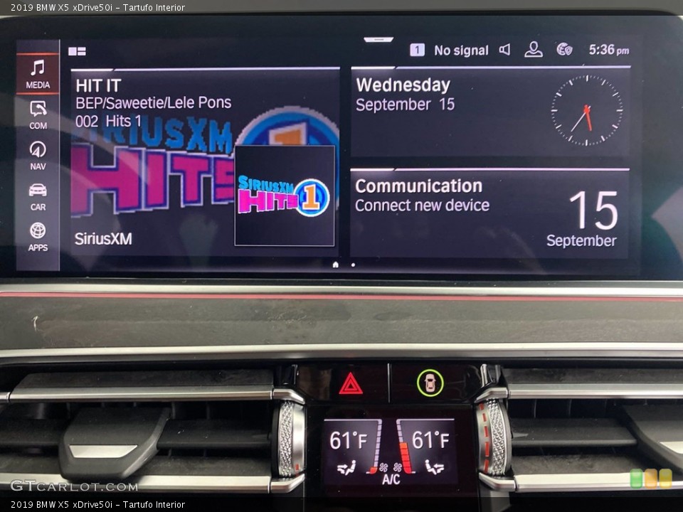 Tartufo Interior Controls for the 2019 BMW X5 xDrive50i #142882756