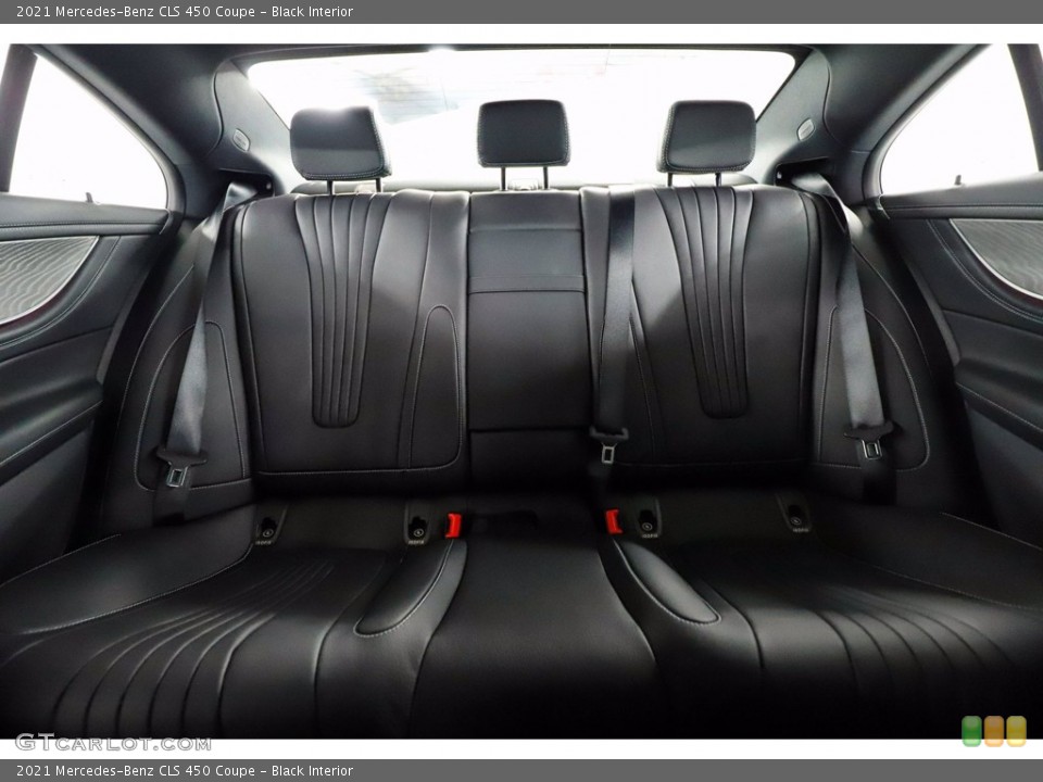 Black Interior Rear Seat for the 2021 Mercedes-Benz CLS 450 Coupe #142883152