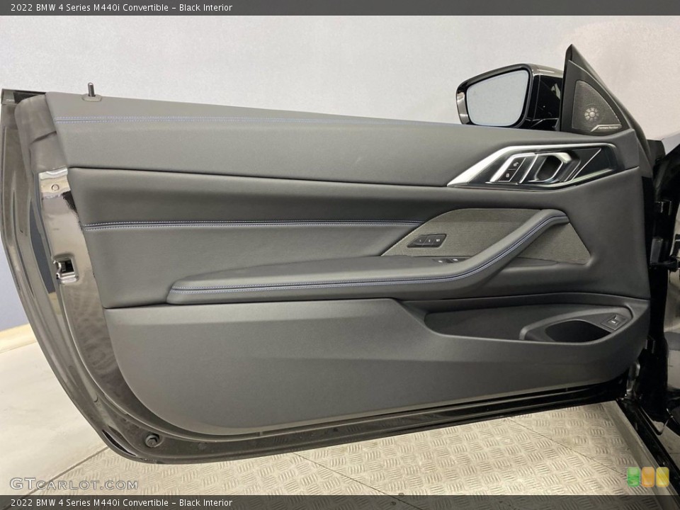 Black Interior Door Panel for the 2022 BMW 4 Series M440i Convertible #142883467