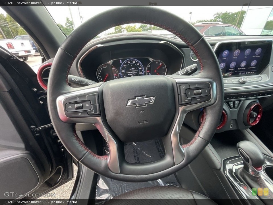 Jet Black Interior Steering Wheel for the 2020 Chevrolet Blazer RS #142883648