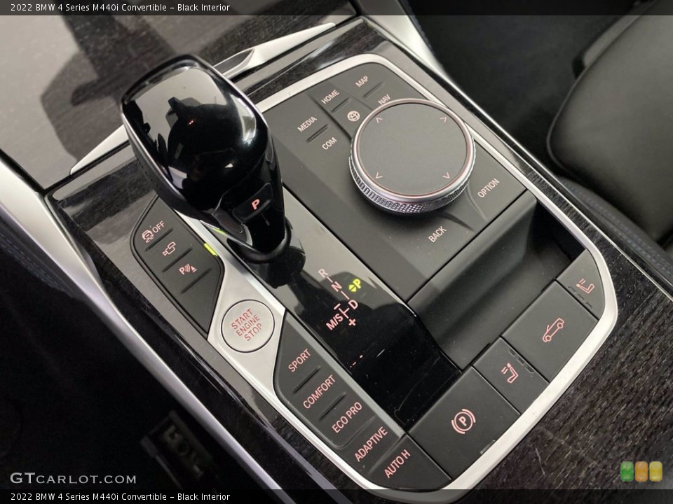 Black Interior Transmission for the 2022 BMW 4 Series M440i Convertible #142883721