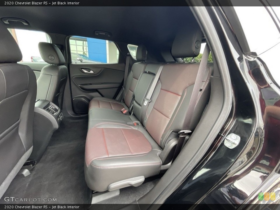 Jet Black Interior Rear Seat for the 2020 Chevrolet Blazer RS #142883758