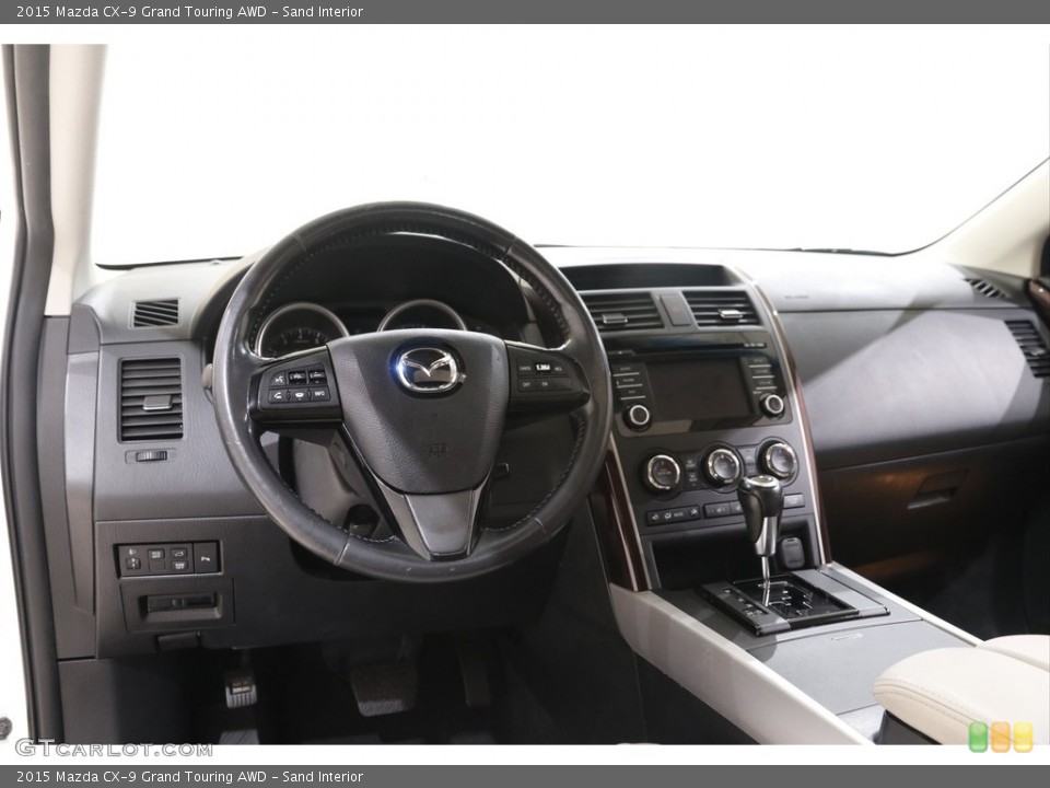 Sand Interior Dashboard for the 2015 Mazda CX-9 Grand Touring AWD #142883770