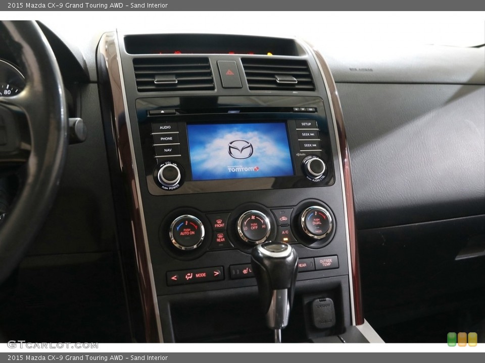 Sand Interior Controls for the 2015 Mazda CX-9 Grand Touring AWD #142883827