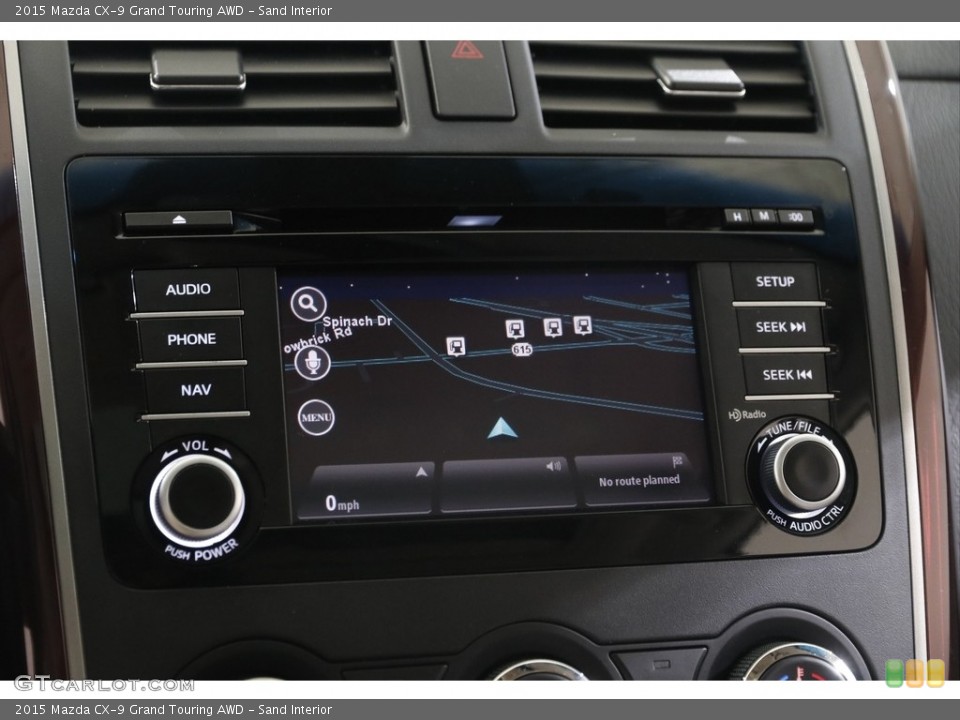 Sand Interior Controls for the 2015 Mazda CX-9 Grand Touring AWD #142883860