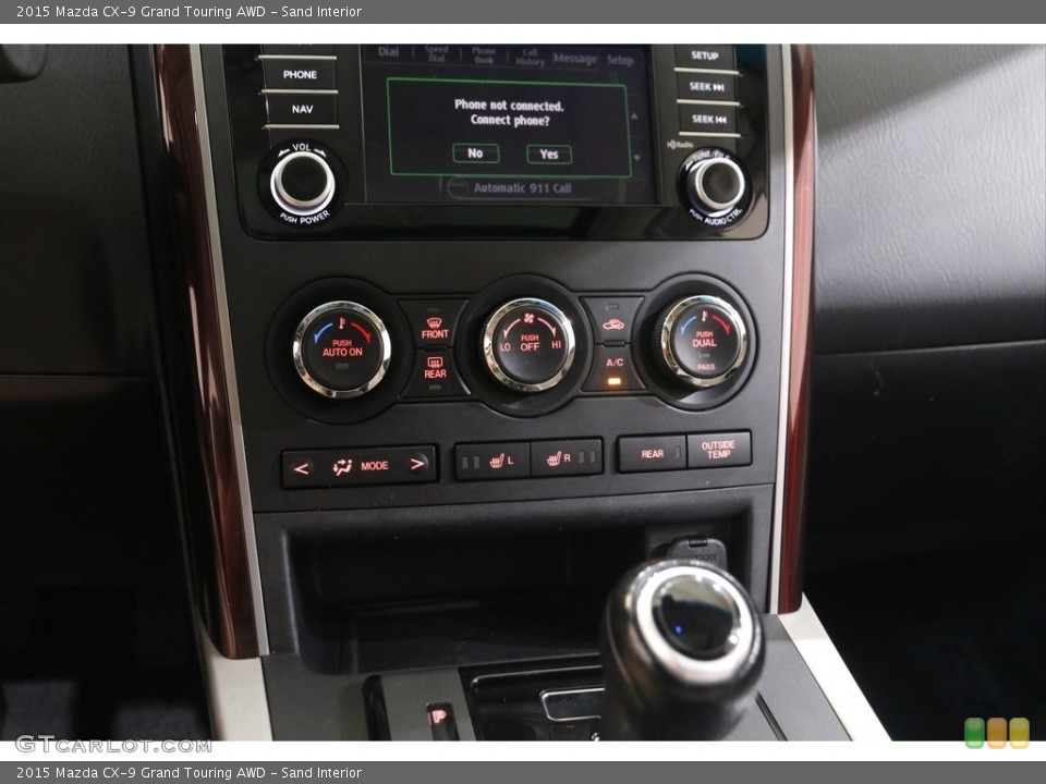 Sand Interior Controls for the 2015 Mazda CX-9 Grand Touring AWD #142883911