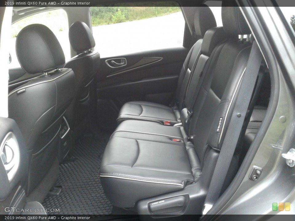 Graphite Interior Rear Seat for the 2019 Infiniti QX60 Pure AWD #142883926