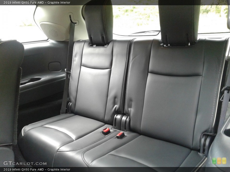 Graphite Interior Rear Seat for the 2019 Infiniti QX60 Pure AWD #142883944