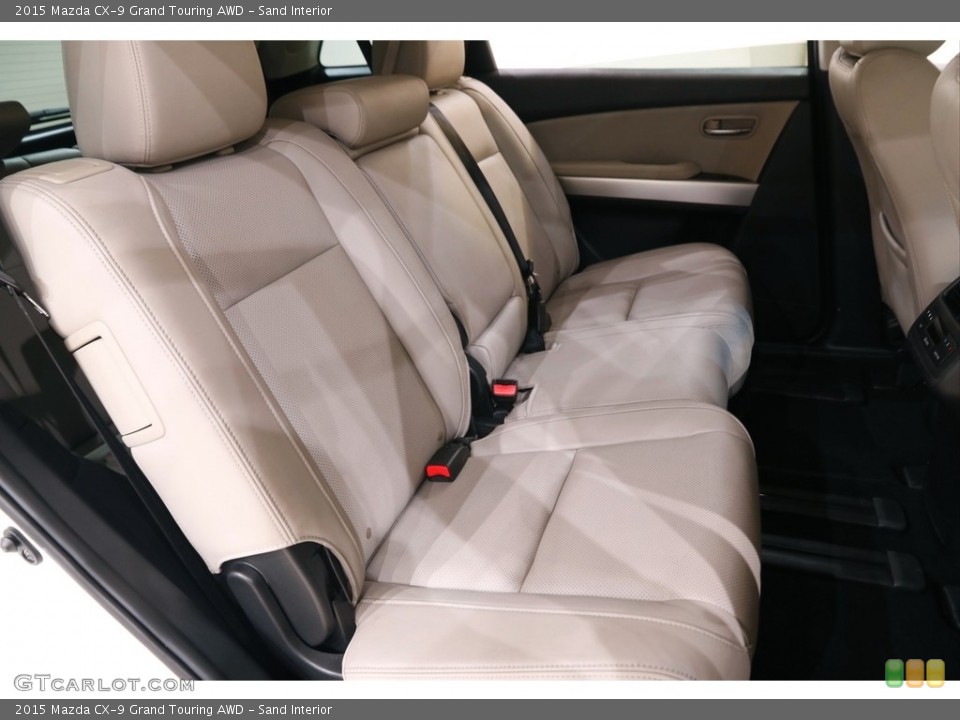 Sand Interior Rear Seat for the 2015 Mazda CX-9 Grand Touring AWD #142883980