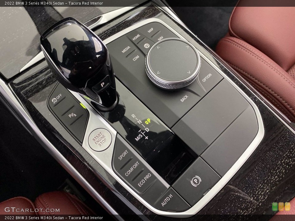 Tacora Red Interior Transmission for the 2022 BMW 3 Series M340i Sedan #142884358