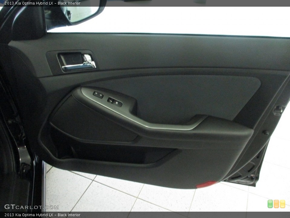 Black Interior Door Panel for the 2013 Kia Optima Hybrid LX #142885864
