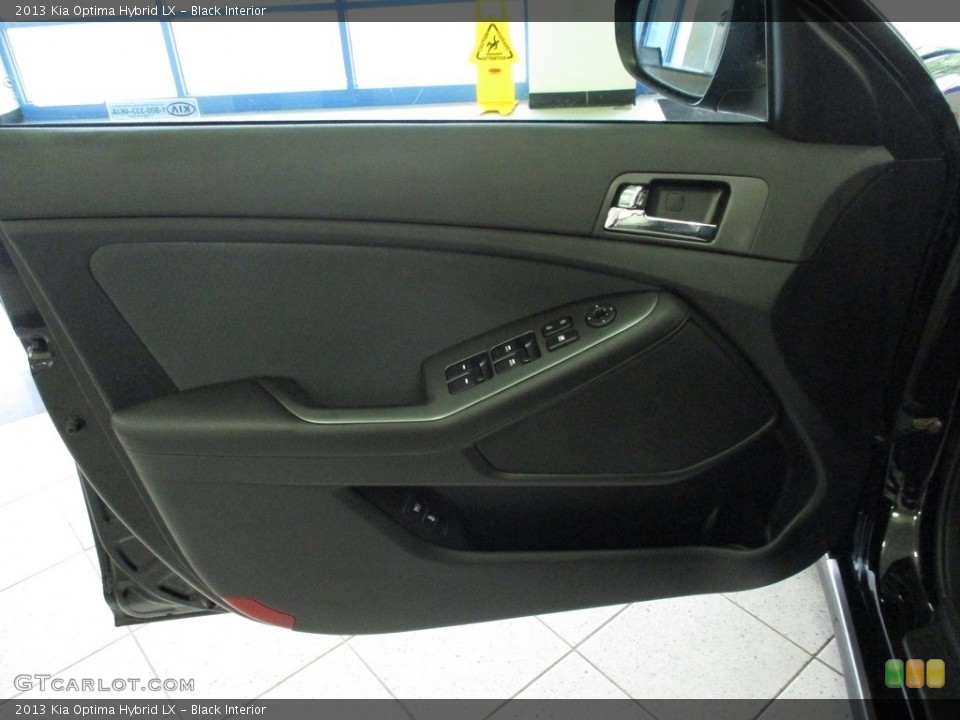 Black Interior Door Panel for the 2013 Kia Optima Hybrid LX #142885966