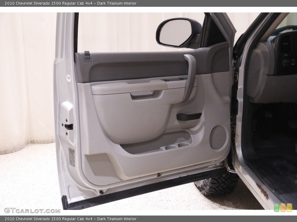 Dark Titanium Interior Door Panel for the 2010 Chevrolet Silverado 1500 Regular Cab 4x4 #142887073