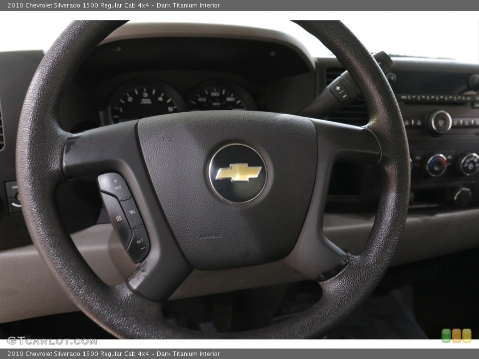 Dark Titanium Interior Steering Wheel for the 2010 Chevrolet Silverado 1500 Regular Cab 4x4 #142887082