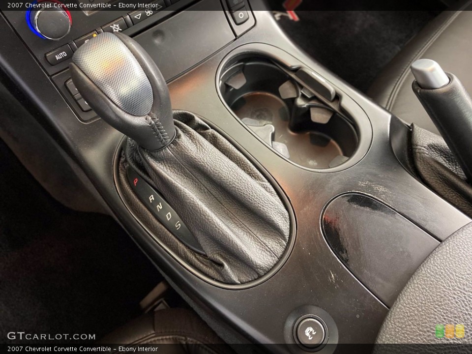 Ebony Interior Transmission for the 2007 Chevrolet Corvette Convertible #142888486