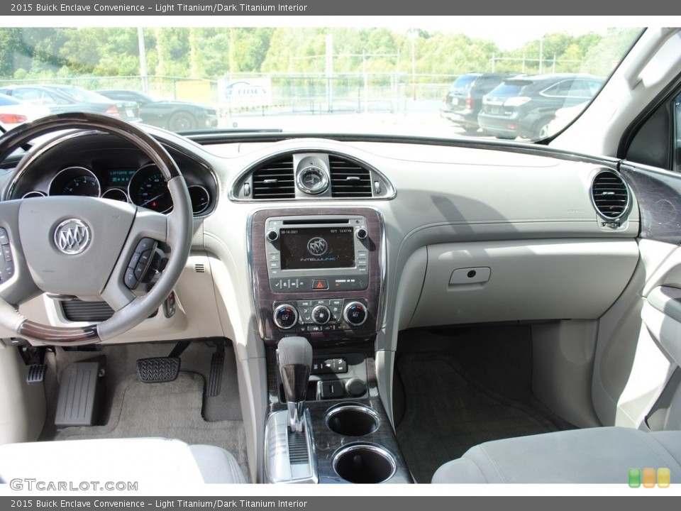 Light Titanium/Dark Titanium Interior Dashboard for the 2015 Buick Enclave Convenience #142894645