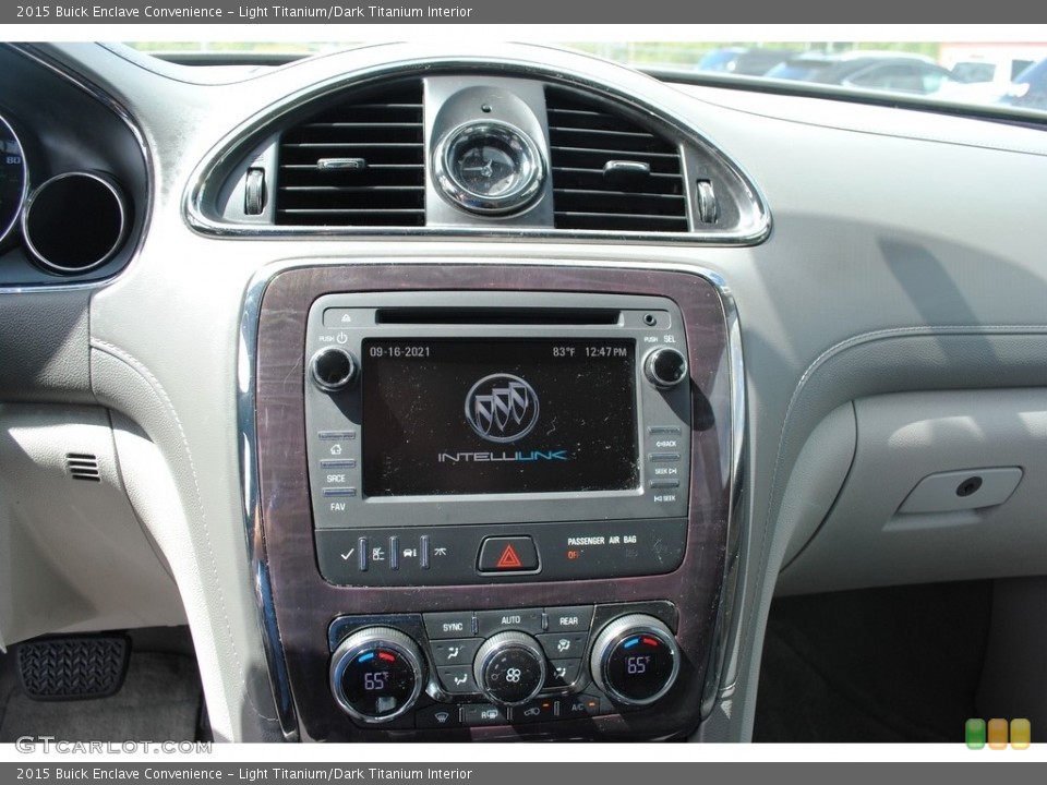 Light Titanium/Dark Titanium Interior Controls for the 2015 Buick Enclave Convenience #142894714