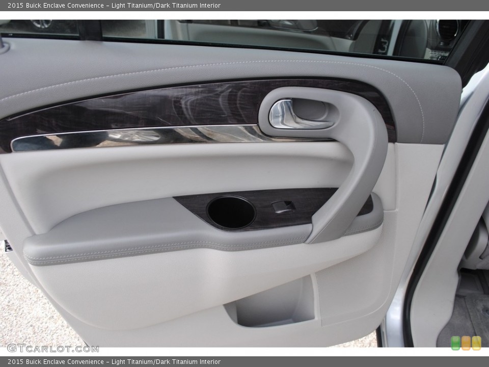 Light Titanium/Dark Titanium Interior Door Panel for the 2015 Buick Enclave Convenience #142894765