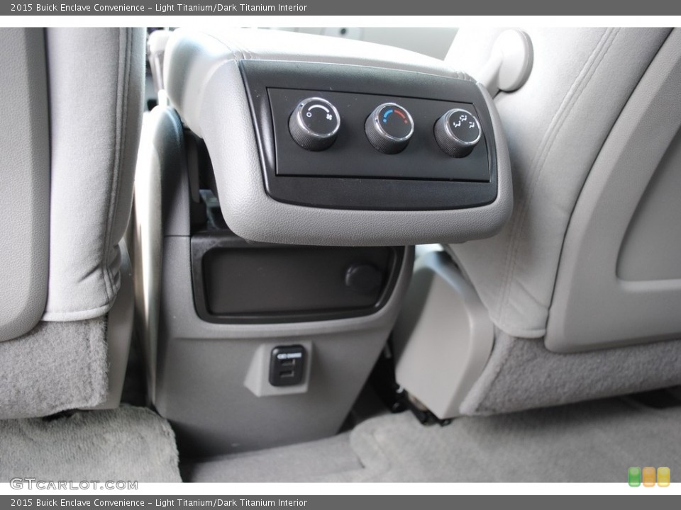 Light Titanium/Dark Titanium Interior Controls for the 2015 Buick Enclave Convenience #142894783