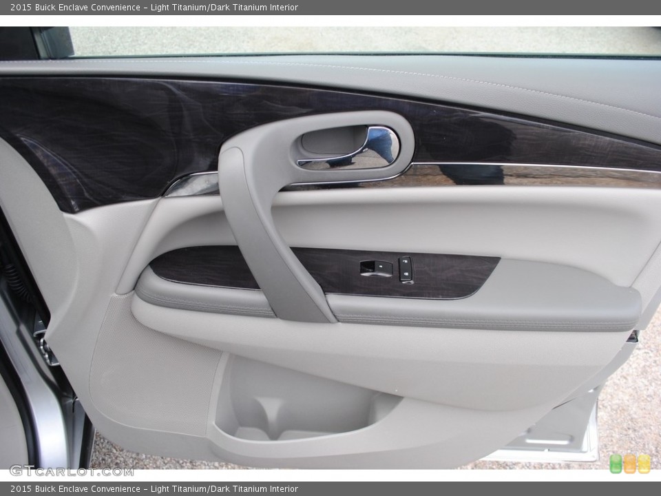 Light Titanium/Dark Titanium Interior Door Panel for the 2015 Buick Enclave Convenience #142894843