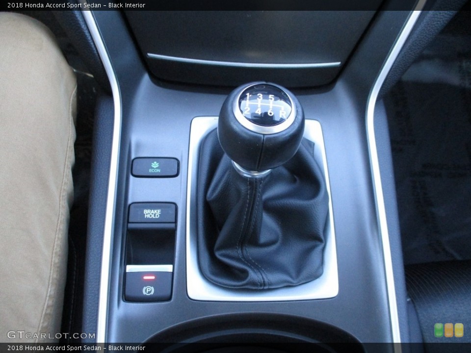 Black Interior Transmission for the 2018 Honda Accord Sport Sedan #142896268