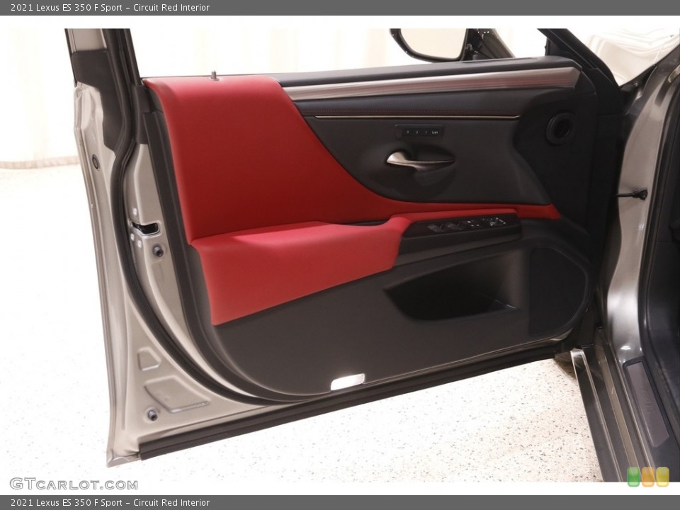 Circuit Red Interior Door Panel for the 2021 Lexus ES 350 F Sport #142898011