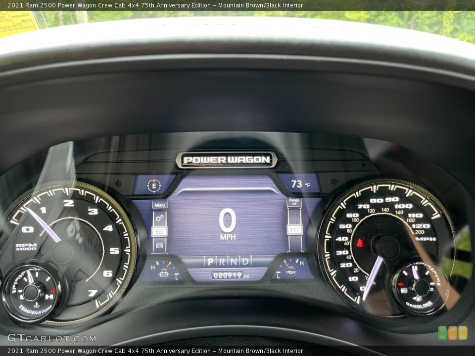 Mountain Brown/Black Interior Gauges for the 2021 Ram 2500 Power Wagon Crew Cab 4x4 75th Anniversary Edition #142898095