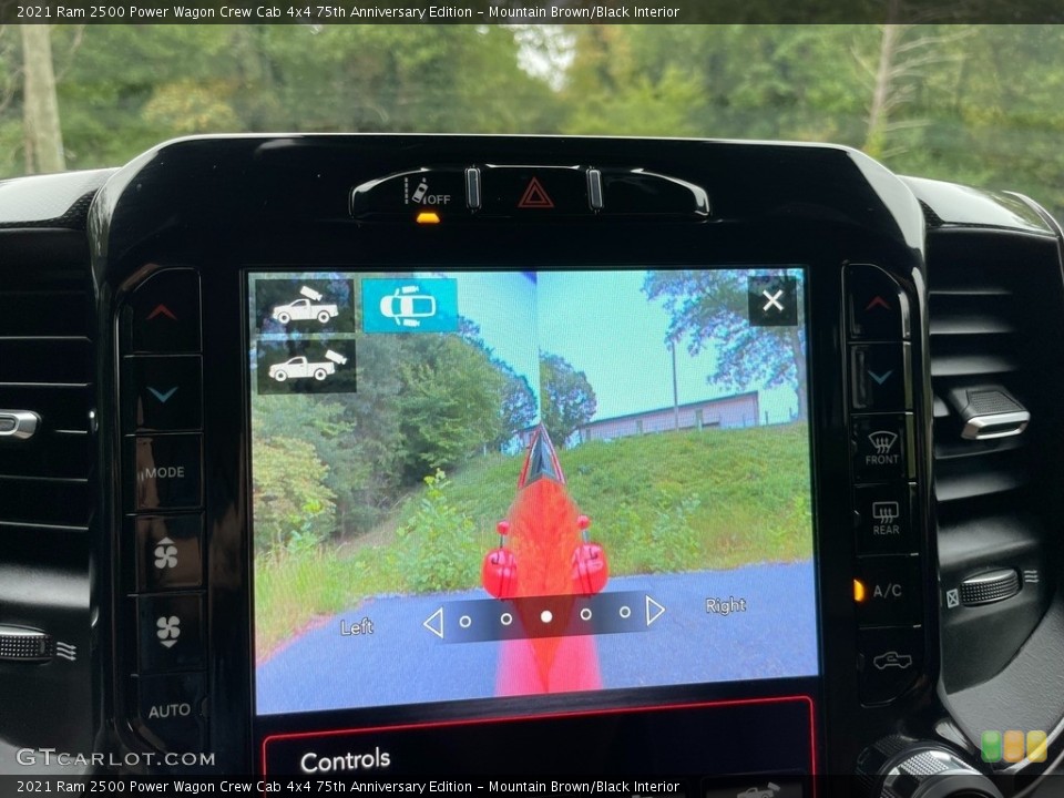 Mountain Brown/Black Interior Navigation for the 2021 Ram 2500 Power Wagon Crew Cab 4x4 75th Anniversary Edition #142898365