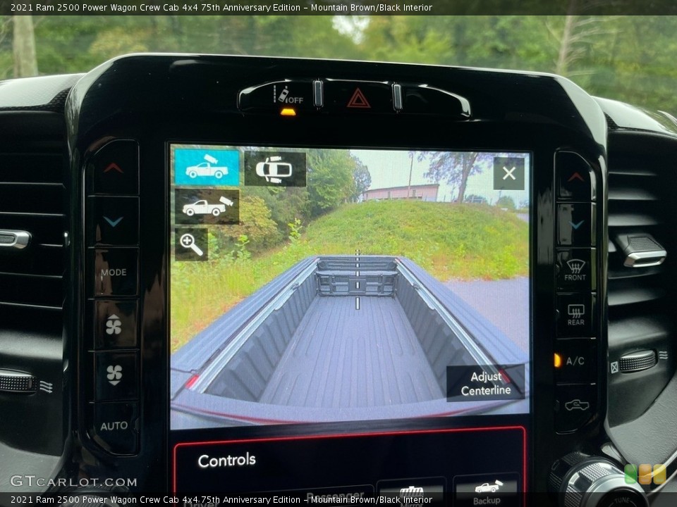 Mountain Brown/Black Interior Controls for the 2021 Ram 2500 Power Wagon Crew Cab 4x4 75th Anniversary Edition #142898470