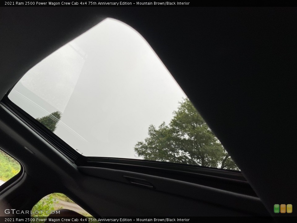 Mountain Brown/Black Interior Sunroof for the 2021 Ram 2500 Power Wagon Crew Cab 4x4 75th Anniversary Edition #142898674