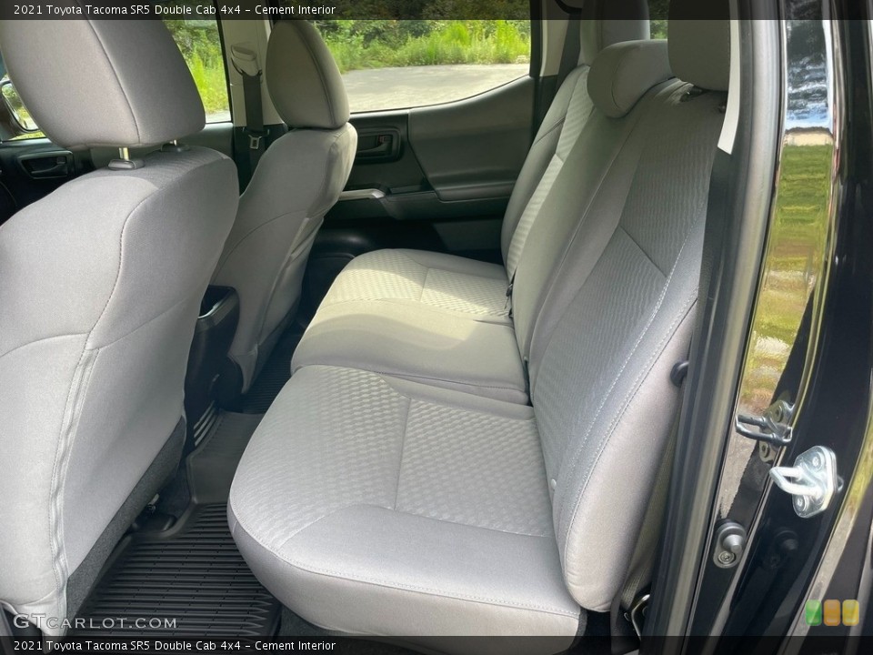 Cement Interior Rear Seat for the 2021 Toyota Tacoma SR5 Double Cab 4x4 #142901868