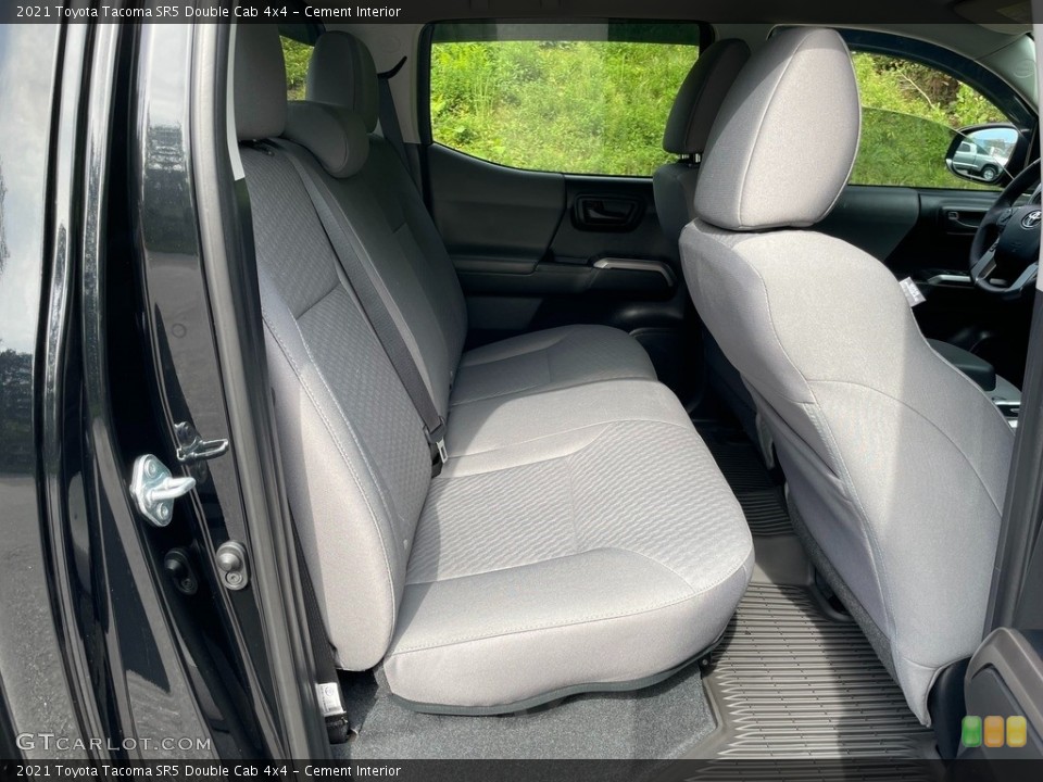 Cement Interior Rear Seat for the 2021 Toyota Tacoma SR5 Double Cab 4x4 #142901880