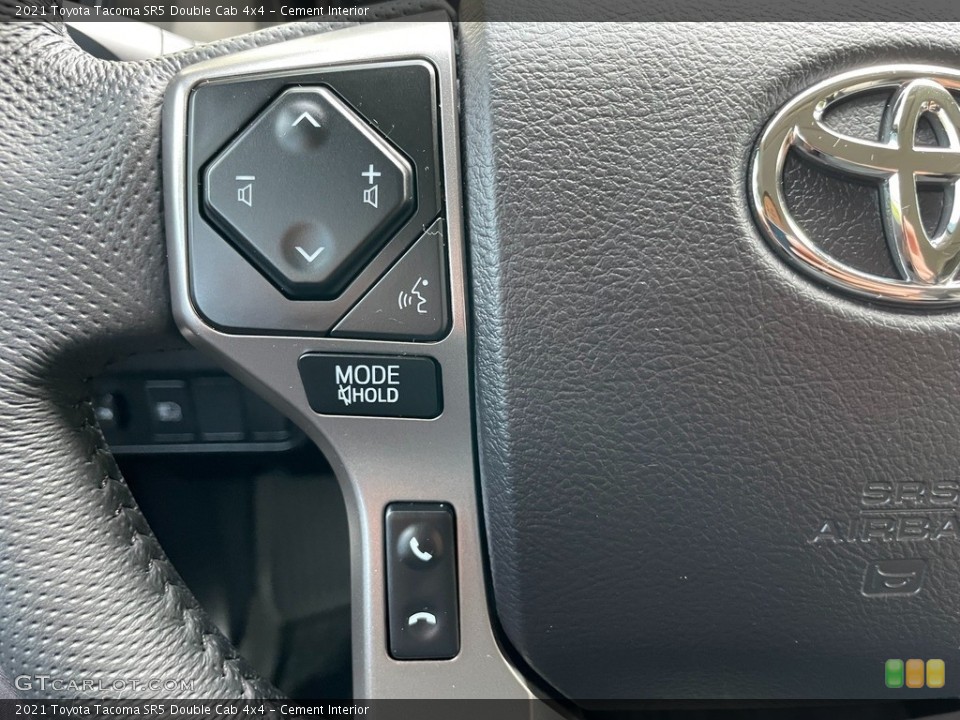 Cement Interior Steering Wheel for the 2021 Toyota Tacoma SR5 Double Cab 4x4 #142901919