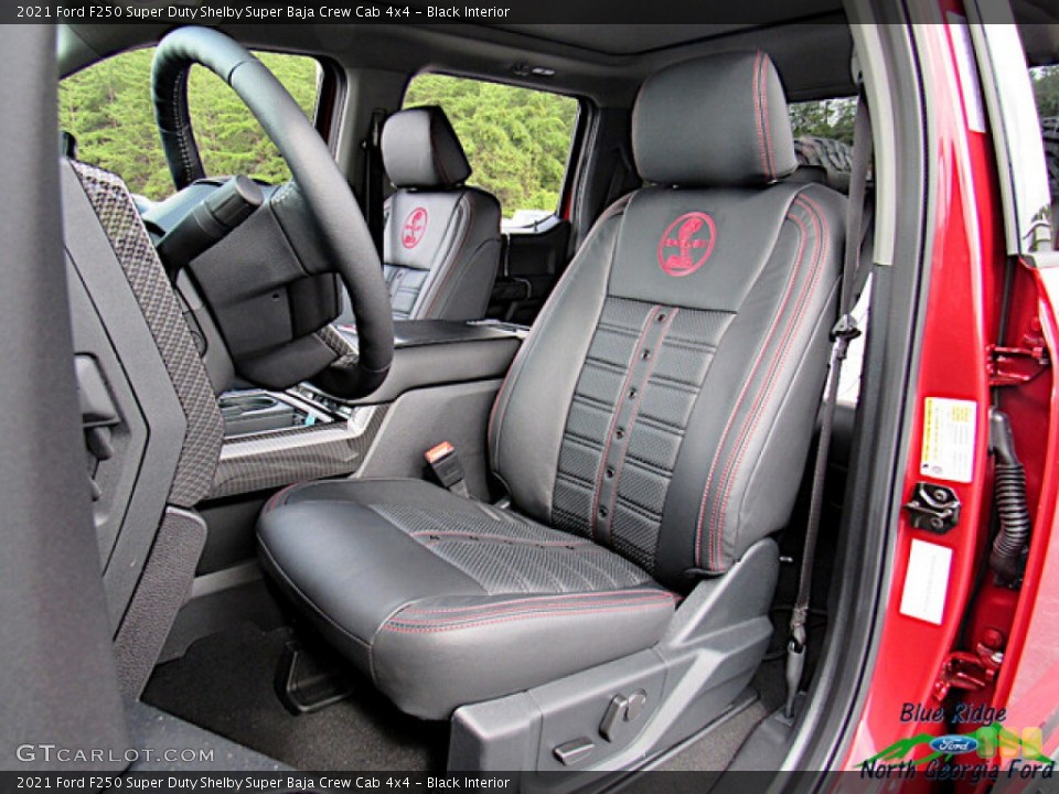 Black Interior Photo for the 2021 Ford F250 Super Duty Shelby Super Baja Crew Cab 4x4 #142905271