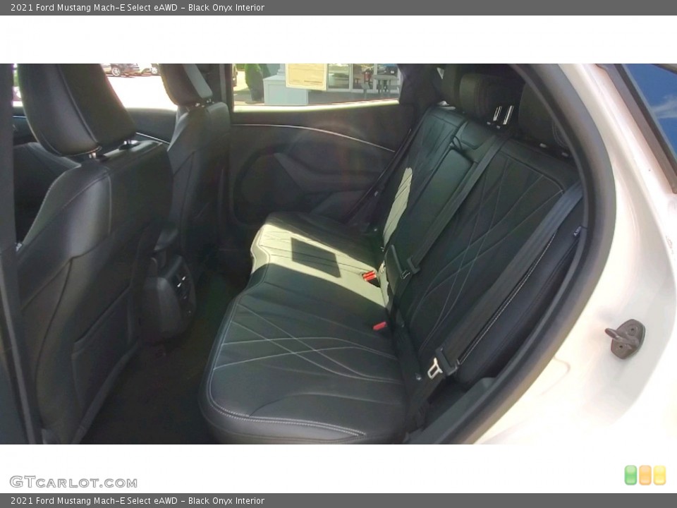 Black Onyx Interior Rear Seat for the 2021 Ford Mustang Mach-E Select eAWD #142905364