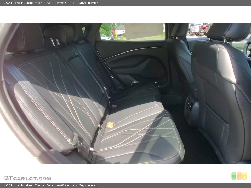 Black Onyx Interior Rear Seat for the 2021 Ford Mustang Mach-E Select eAWD #142905409