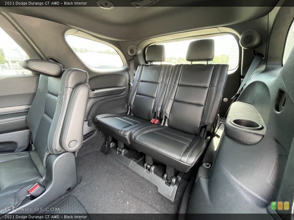 Black Interior Rear Seat for the 2021 Dodge Durango GT AWD #142908057