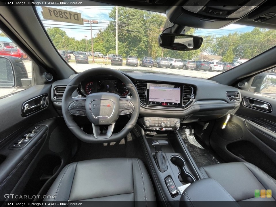 Black Interior Dashboard for the 2021 Dodge Durango GT AWD #142908078