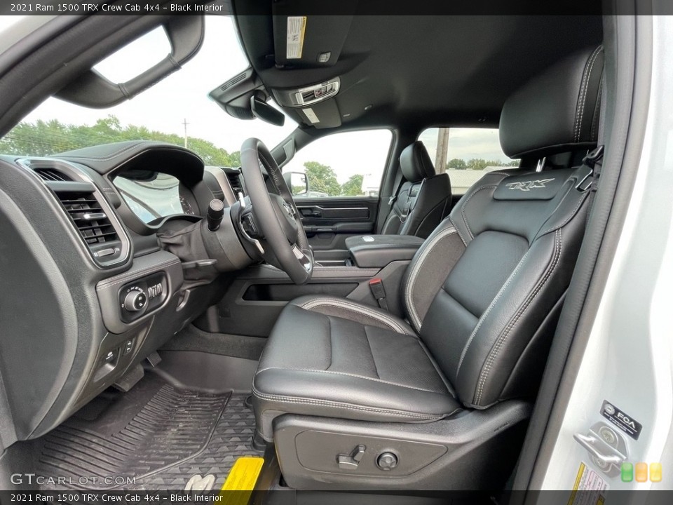 Black Interior Front Seat for the 2021 Ram 1500 TRX Crew Cab 4x4 #142908849