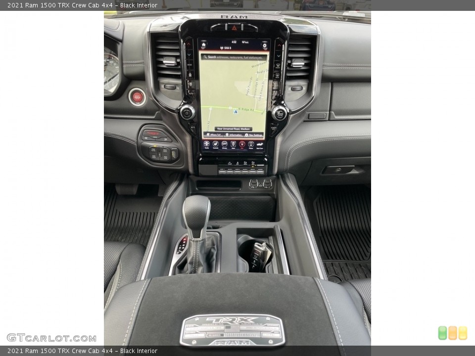 Black Interior Navigation for the 2021 Ram 1500 TRX Crew Cab 4x4 #142908930