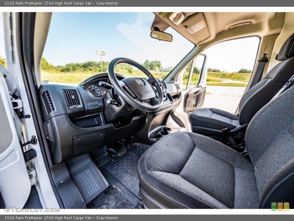 Gray Interior Photo for the 2016 Ram ProMaster 1500 High Roof Cargo Van #142911027