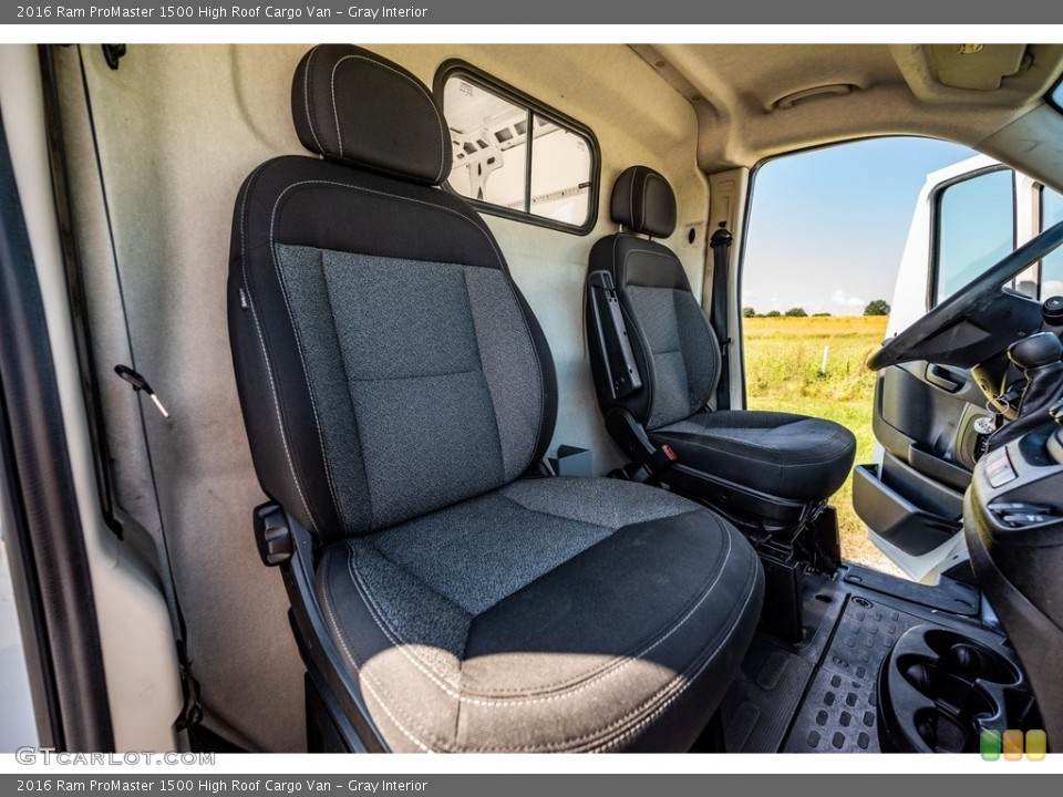 Gray Interior Front Seat for the 2016 Ram ProMaster 1500 High Roof Cargo Van #142911278
