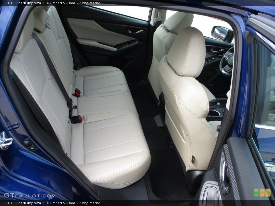 Ivory Interior Rear Seat for the 2018 Subaru Impreza 2.0i Limited 5-Door #142913967