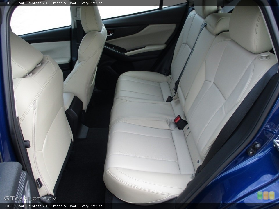 Ivory Interior Rear Seat for the 2018 Subaru Impreza 2.0i Limited 5-Door #142913991