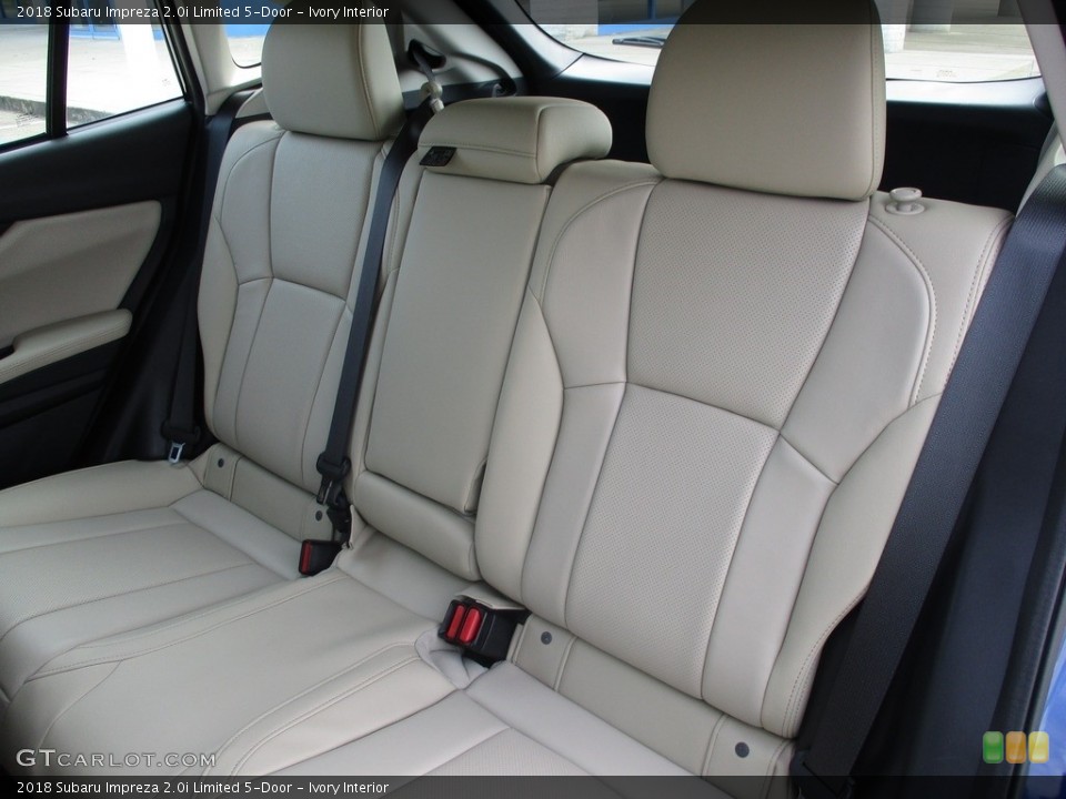 Ivory Interior Rear Seat for the 2018 Subaru Impreza 2.0i Limited 5-Door #142914000