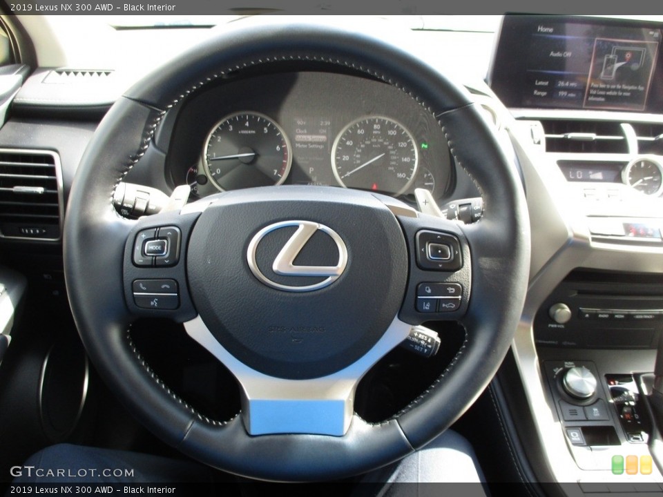 Black Interior Steering Wheel for the 2019 Lexus NX 300 AWD #142914402